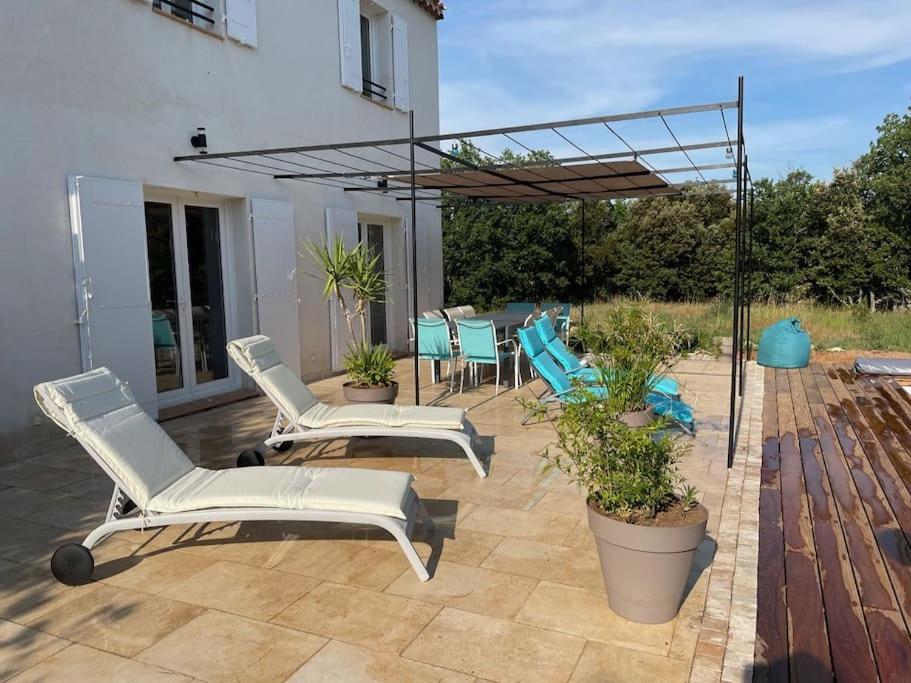 Régusse Villa Piscine - Gorges Du Verdon, Lac De Sainte-Croix מראה חיצוני תמונה
