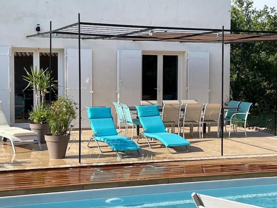 Régusse Villa Piscine - Gorges Du Verdon, Lac De Sainte-Croix מראה חיצוני תמונה