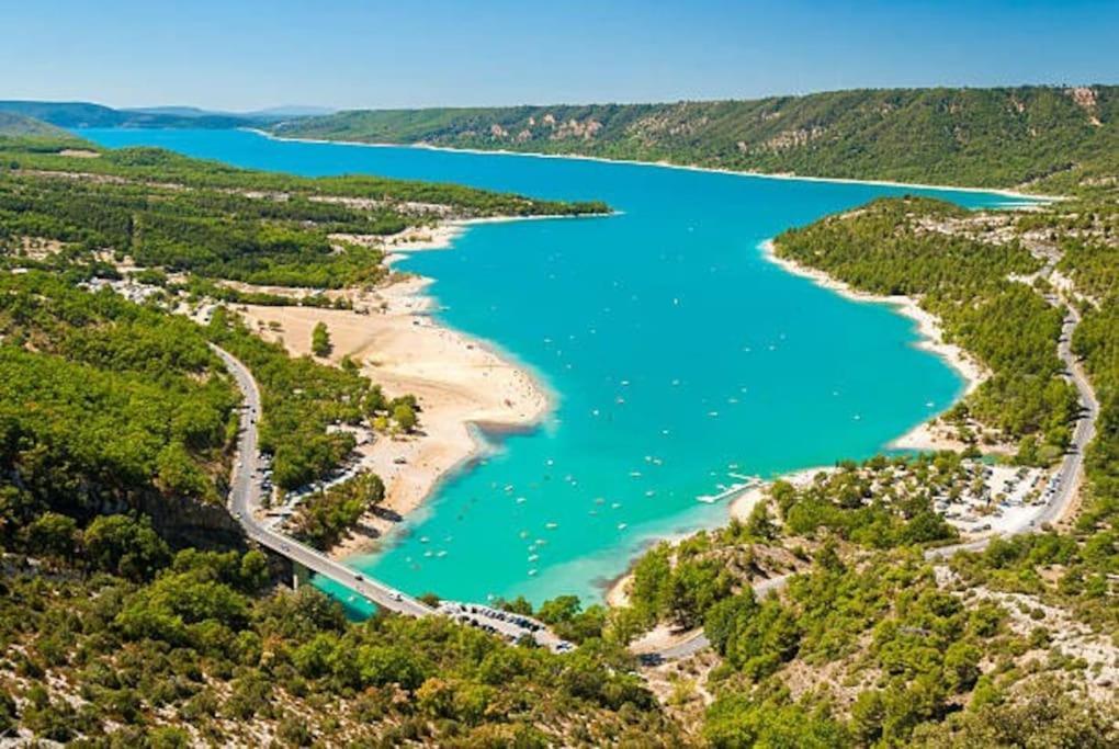 Régusse Villa Piscine - Gorges Du Verdon, Lac De Sainte-Croix מראה חיצוני תמונה