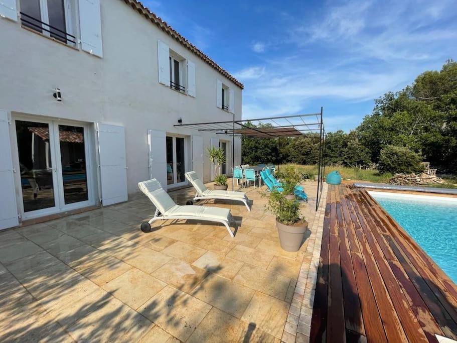 Régusse Villa Piscine - Gorges Du Verdon, Lac De Sainte-Croix מראה חיצוני תמונה