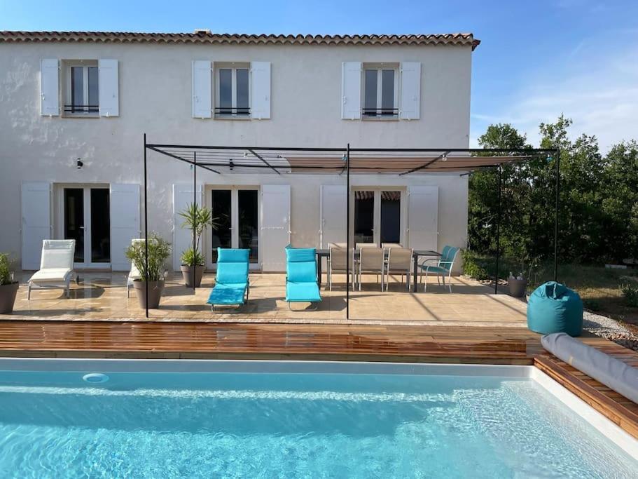 Régusse Villa Piscine - Gorges Du Verdon, Lac De Sainte-Croix מראה חיצוני תמונה